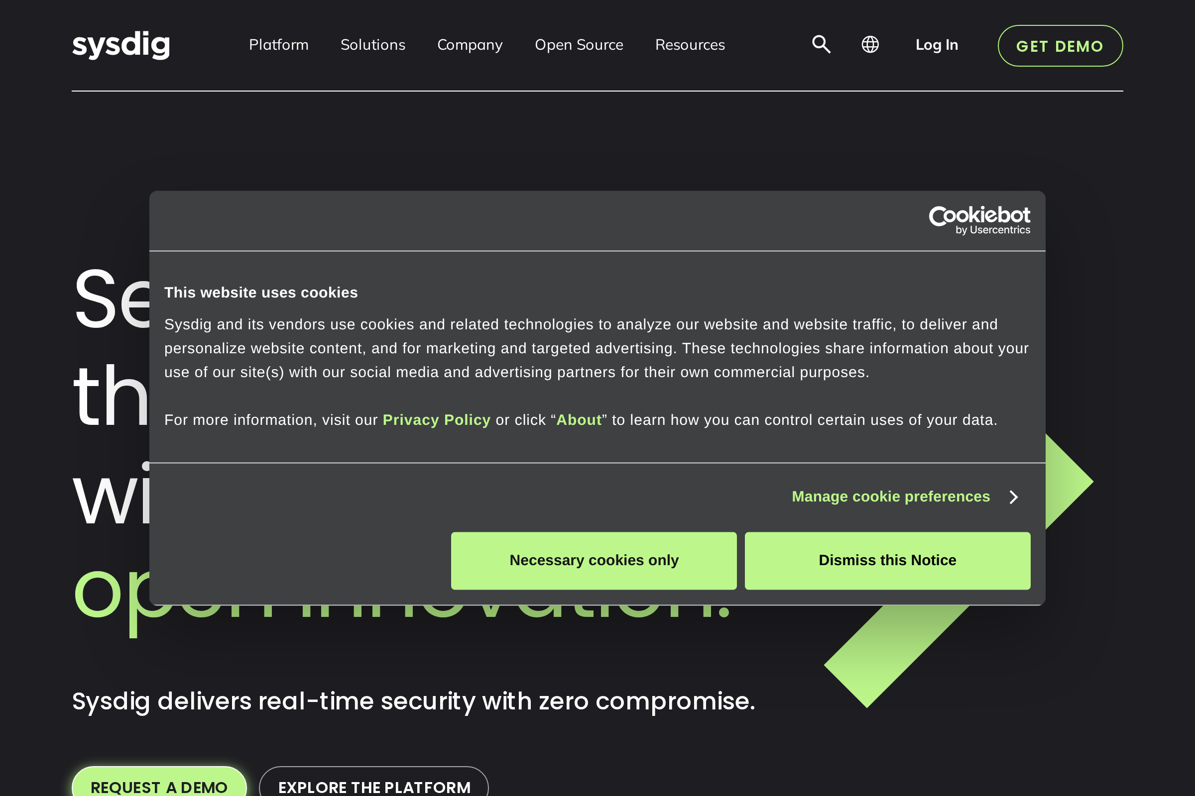 Sysdig screenshot