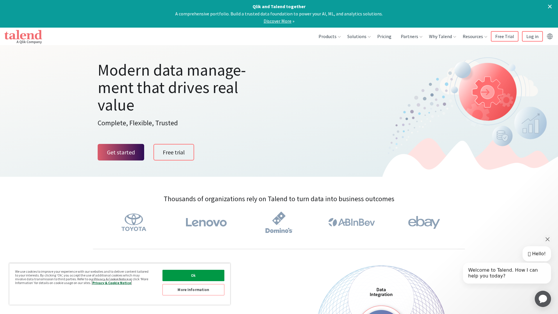 Talend screenshot