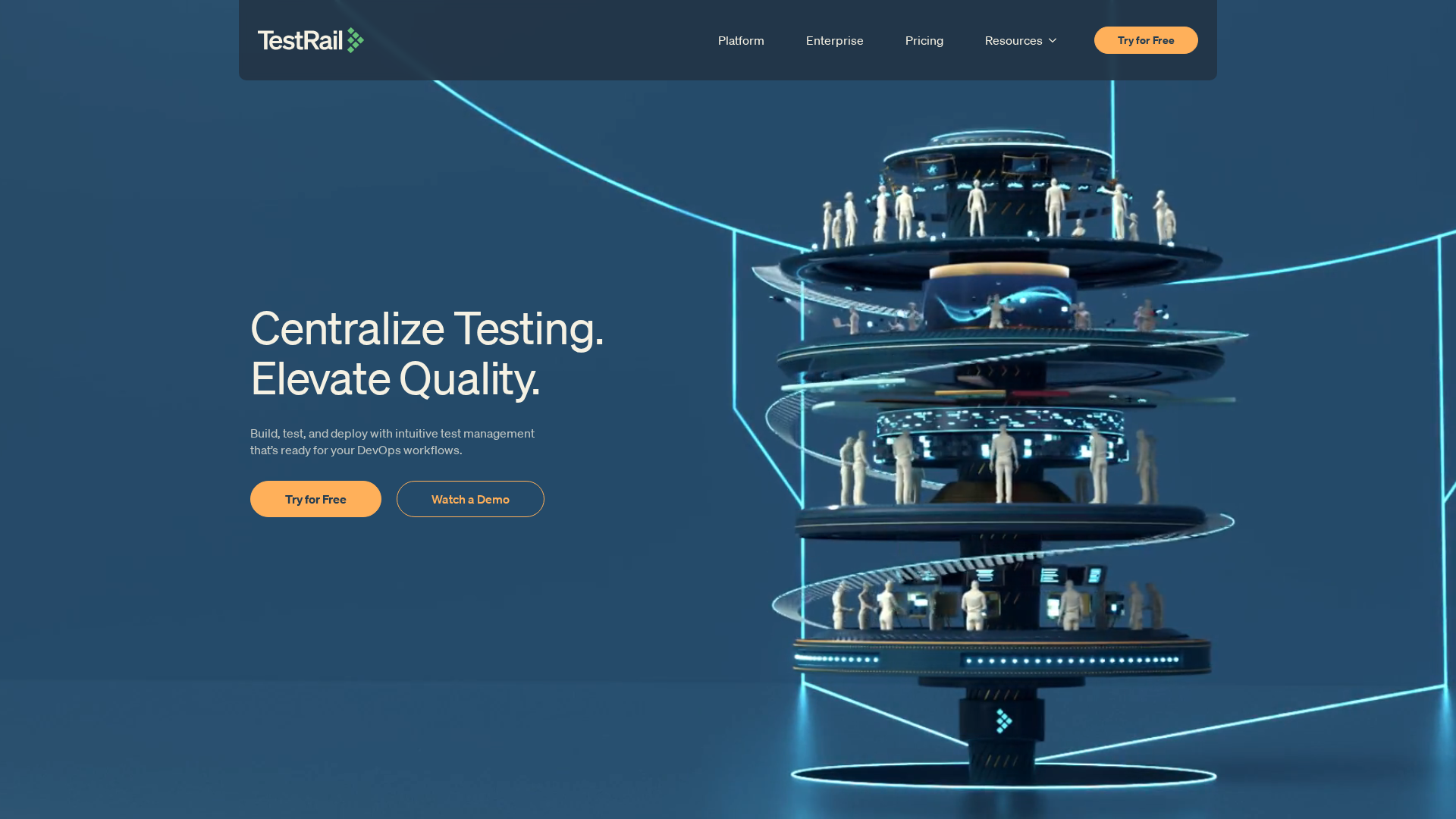 TestRail screenshot