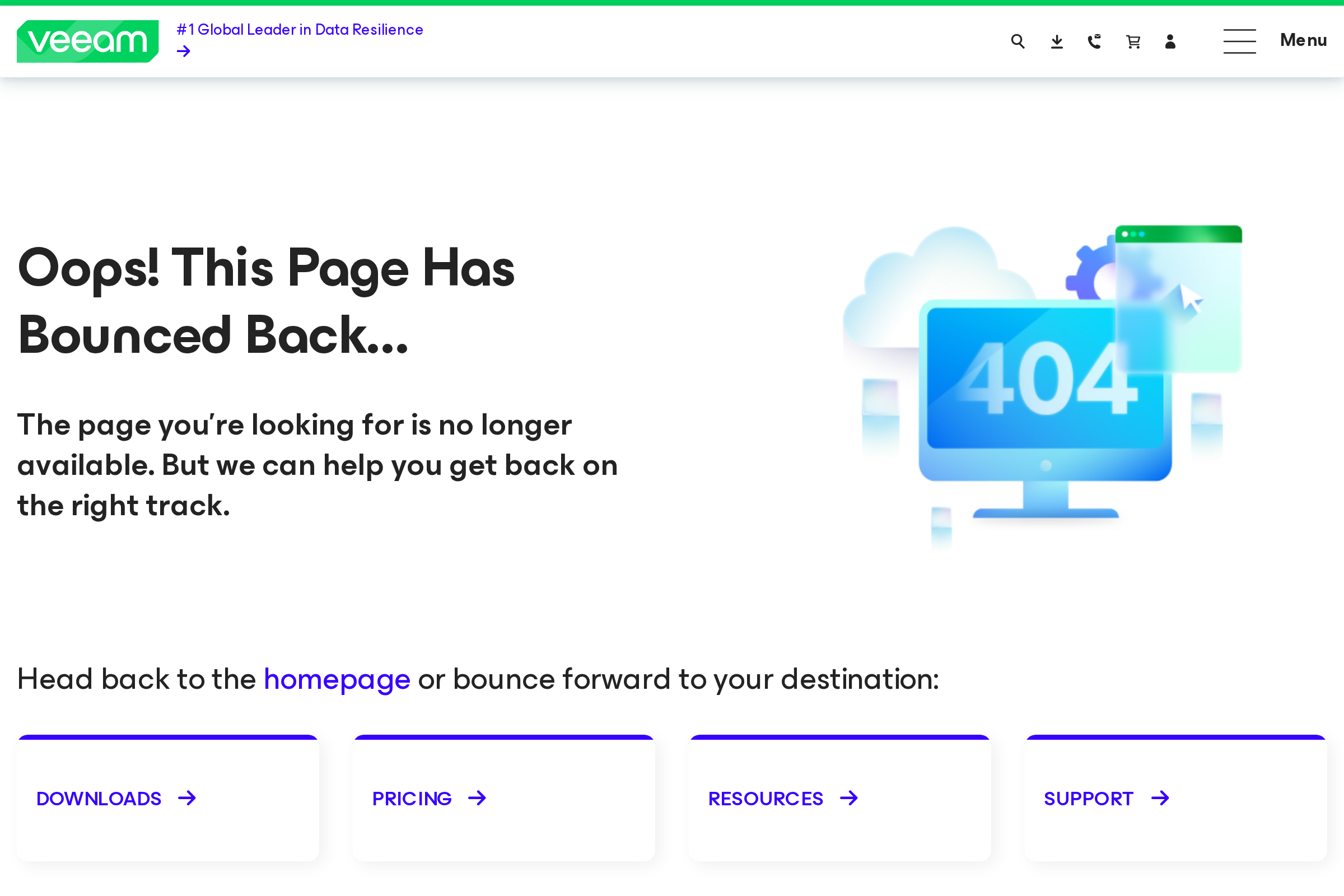 Veeam Backup & Replication screenshot