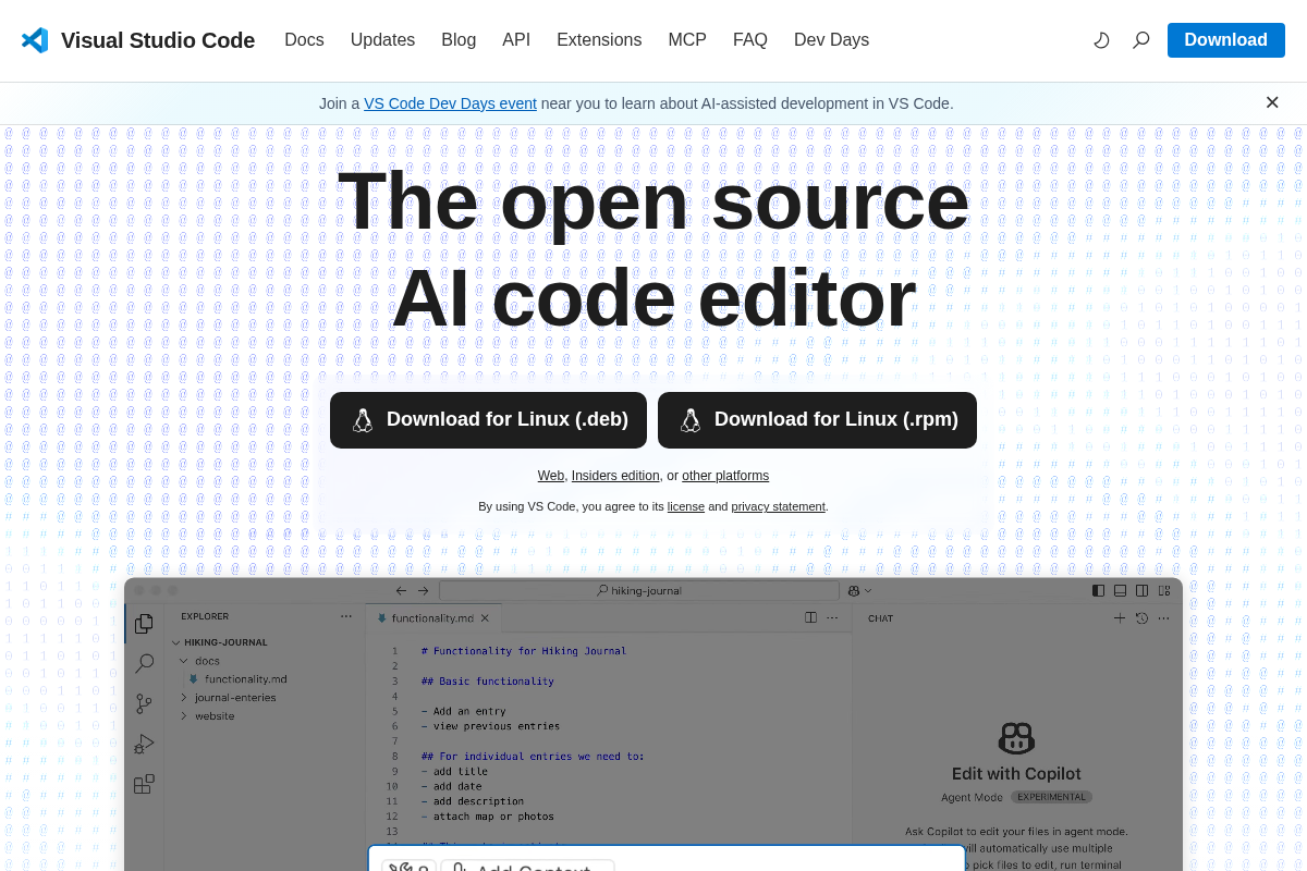 Visual Studio Code screenshot