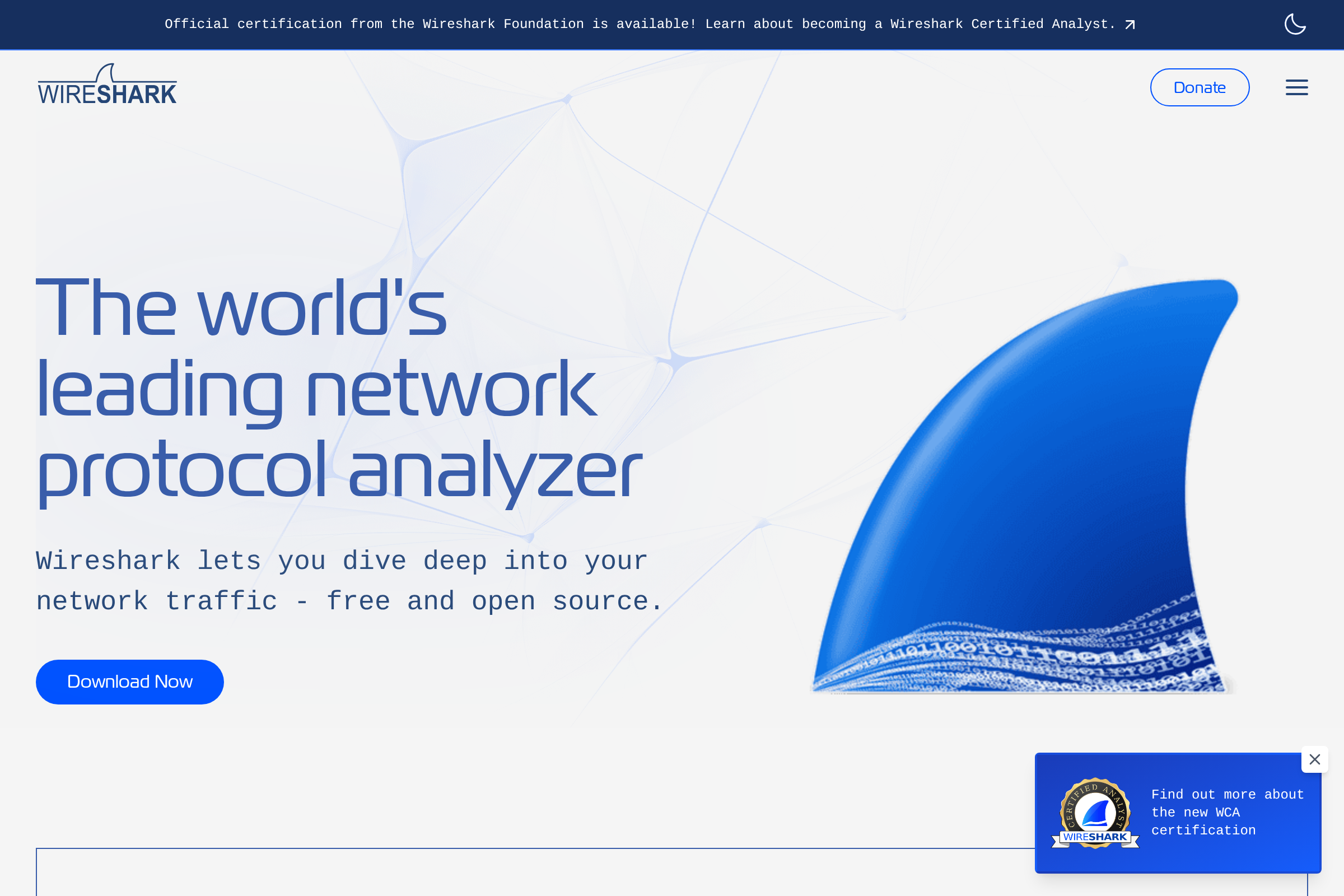 Wireshark screenshot