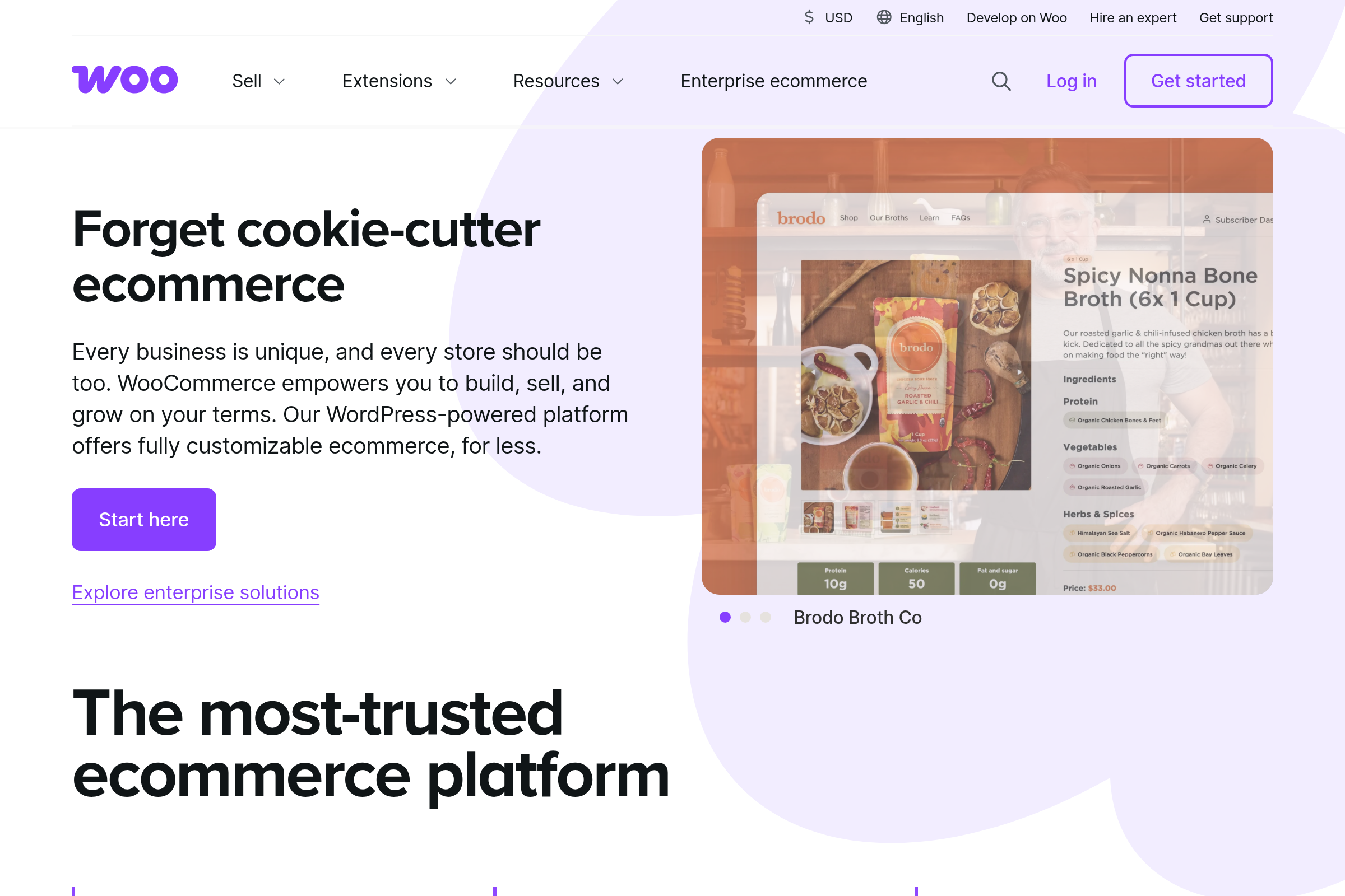 WooCommerce screenshot